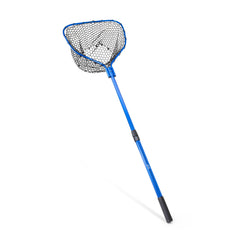 UMT 5-Foot Telescopic Fishing Net Landing Gear with blue collapsible handle