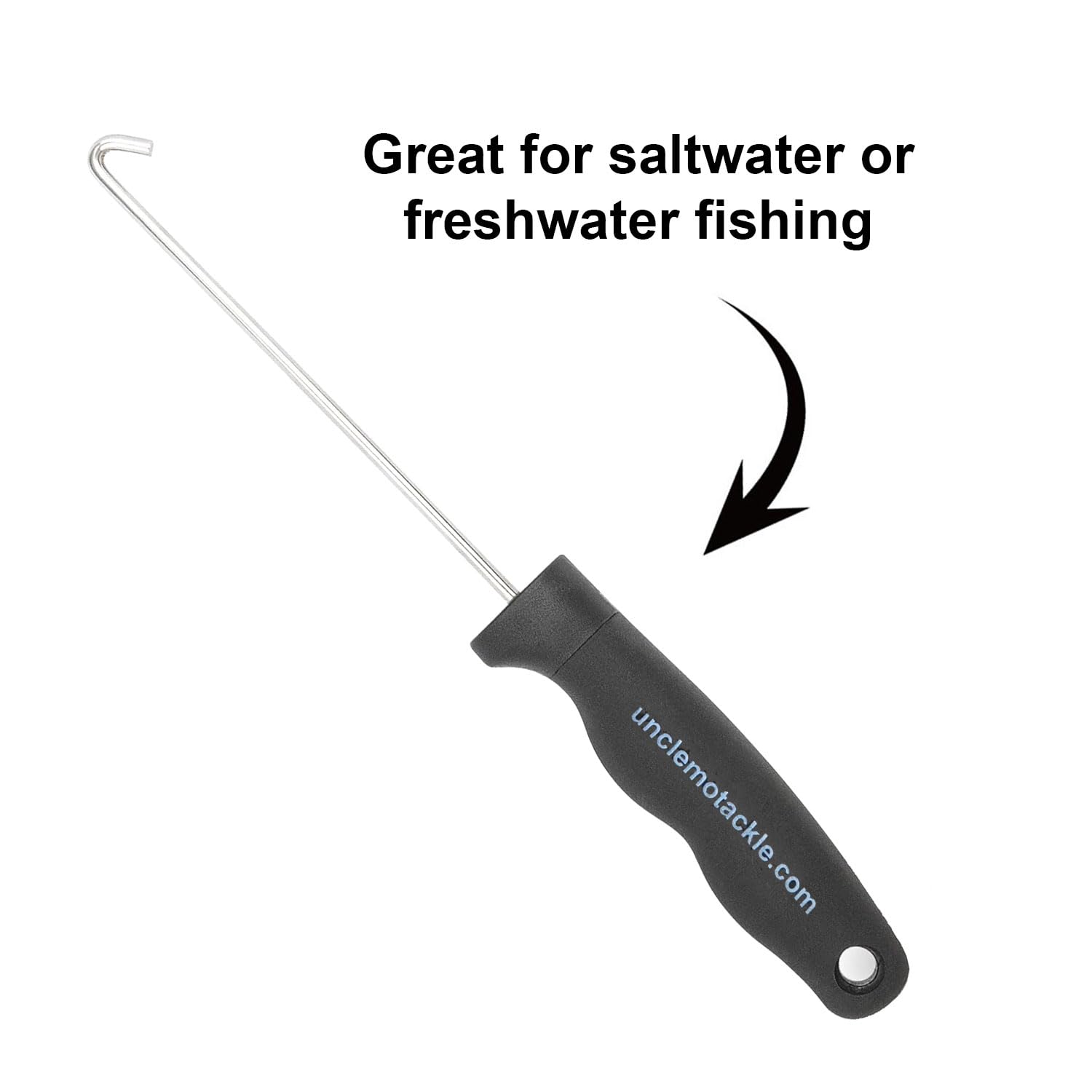 Quick release design for medium and large fish like bass and tuna