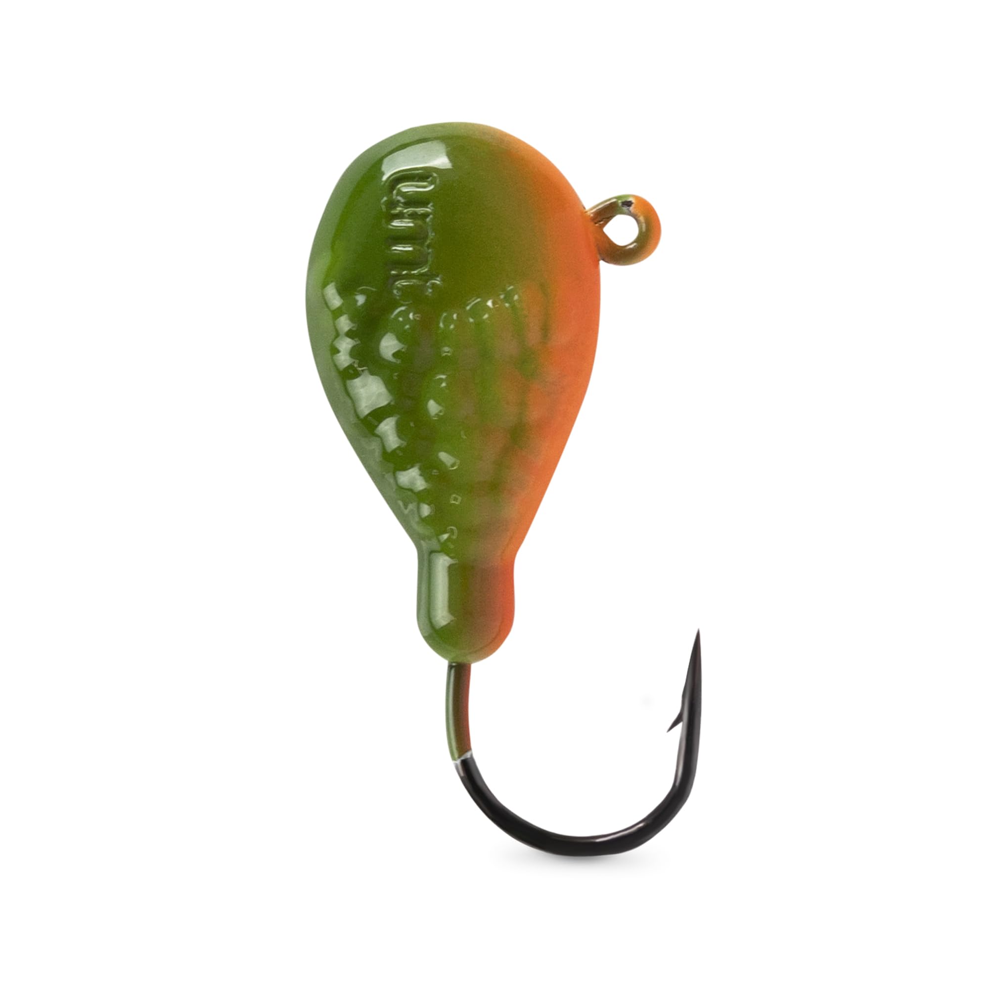 Angler using UMT Rockaway Wrecker Jig Orange/Green for Blackfish and Sea Bass