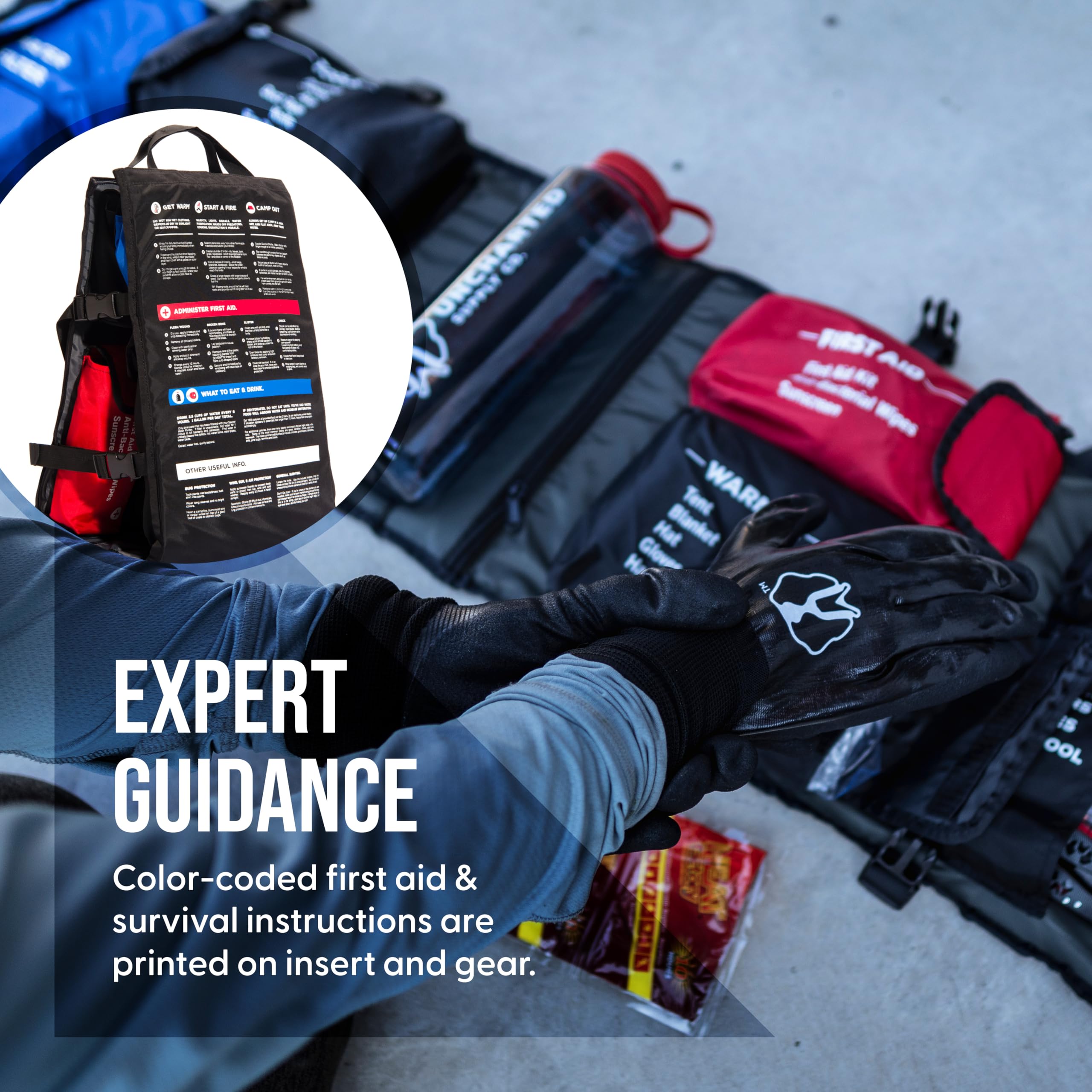 Seventy2 multitool and flashlight enable versatile repairs and illumination.