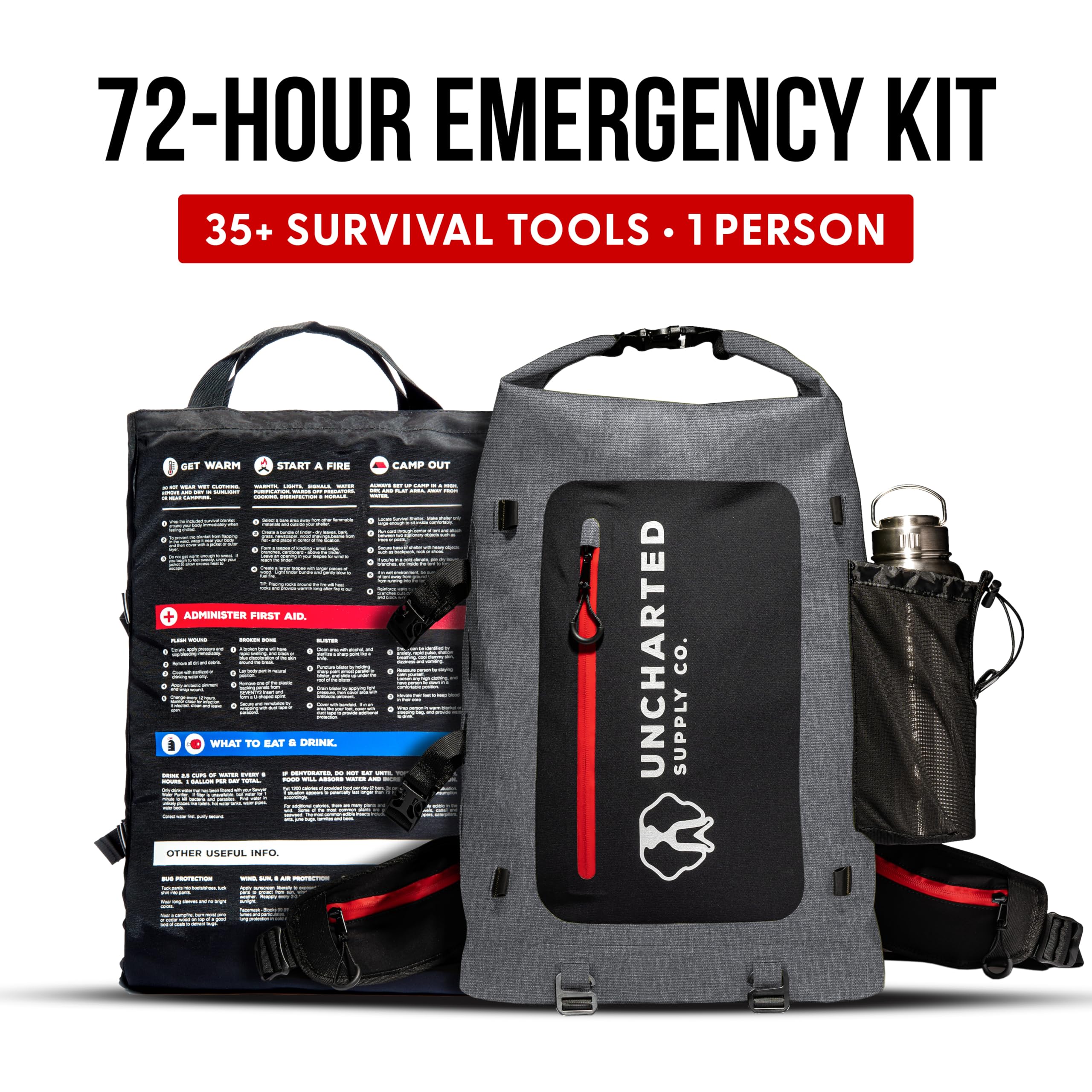 Seventy2 organized compartments keep gear visible for fast responses.