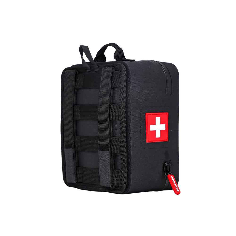 Uncharted Supply Co First Aid Plus dustproof seal keeps gear protected in mud