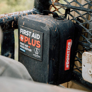 Uncharted Supply Co First Aid Plus labeled pockets simplify refills and tracking