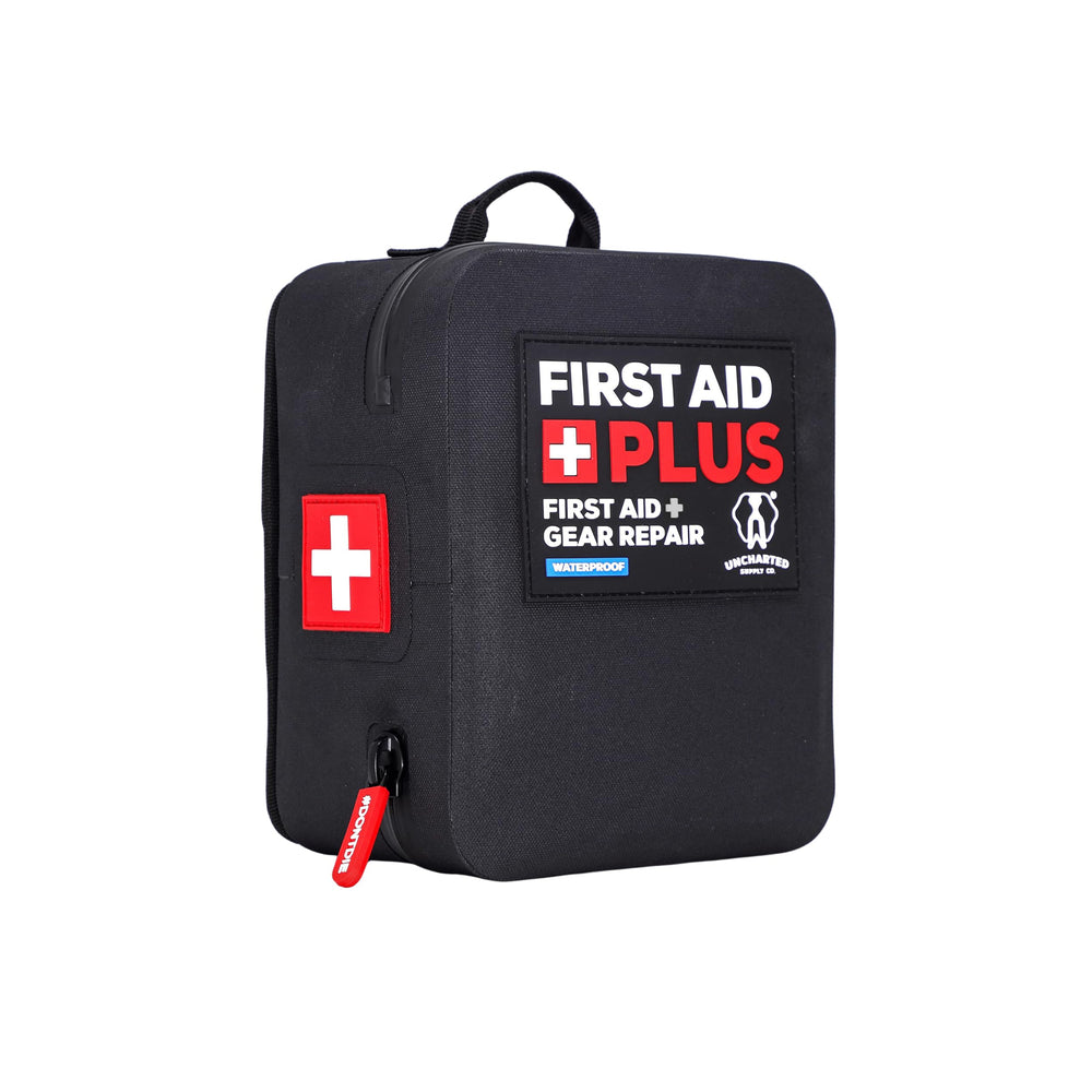 Uncharted Supply Co First Aid Plus trauma and wound care essentials for emergencies