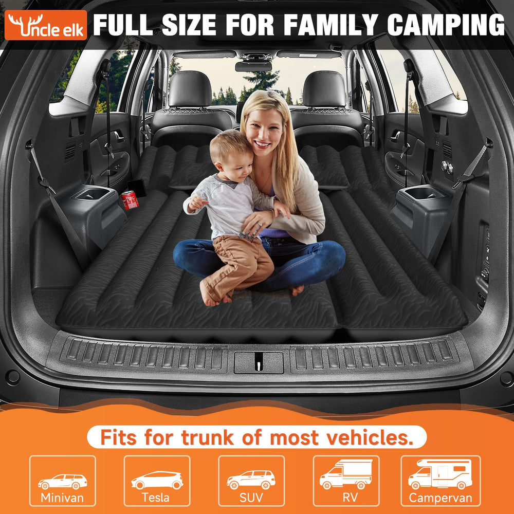 Uncle Elk SUV air mattress four inch plush thickness close-up