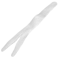 Uncle Josh 7-Inch Fork Tail Sea Strip in white finish for enhanced jig action