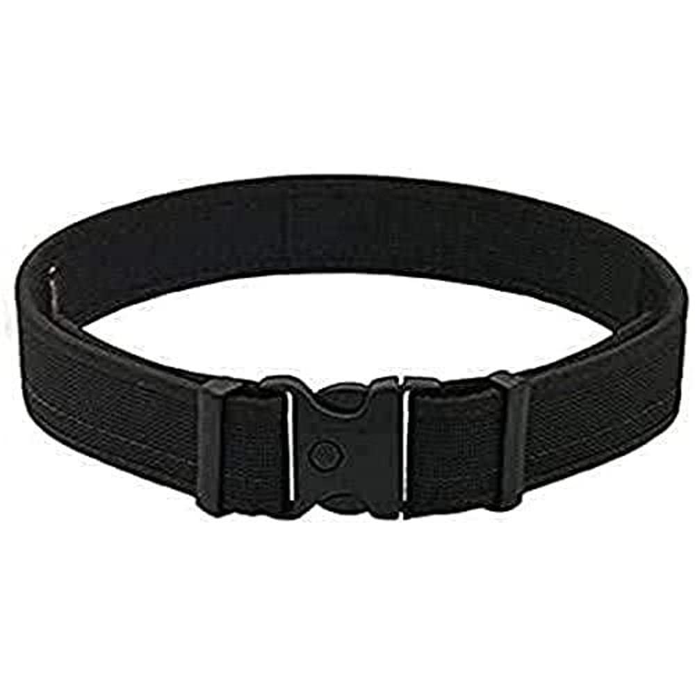Uncle Mike's Mirage Plain Ultra Duty Belt with Velcro on display, ready to securely carry gear.