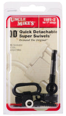 Detail of Swivel Lock mechanism on Uncle Mike's Swivels 742 ES 1 inch Black