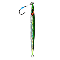 Sand EEL Jig in water showing offshore jigging action