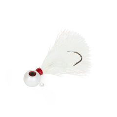UNCLE MO'S Bucktail Jig with ultra-sharp 6/0 Mustad hook ensures strong hook sets