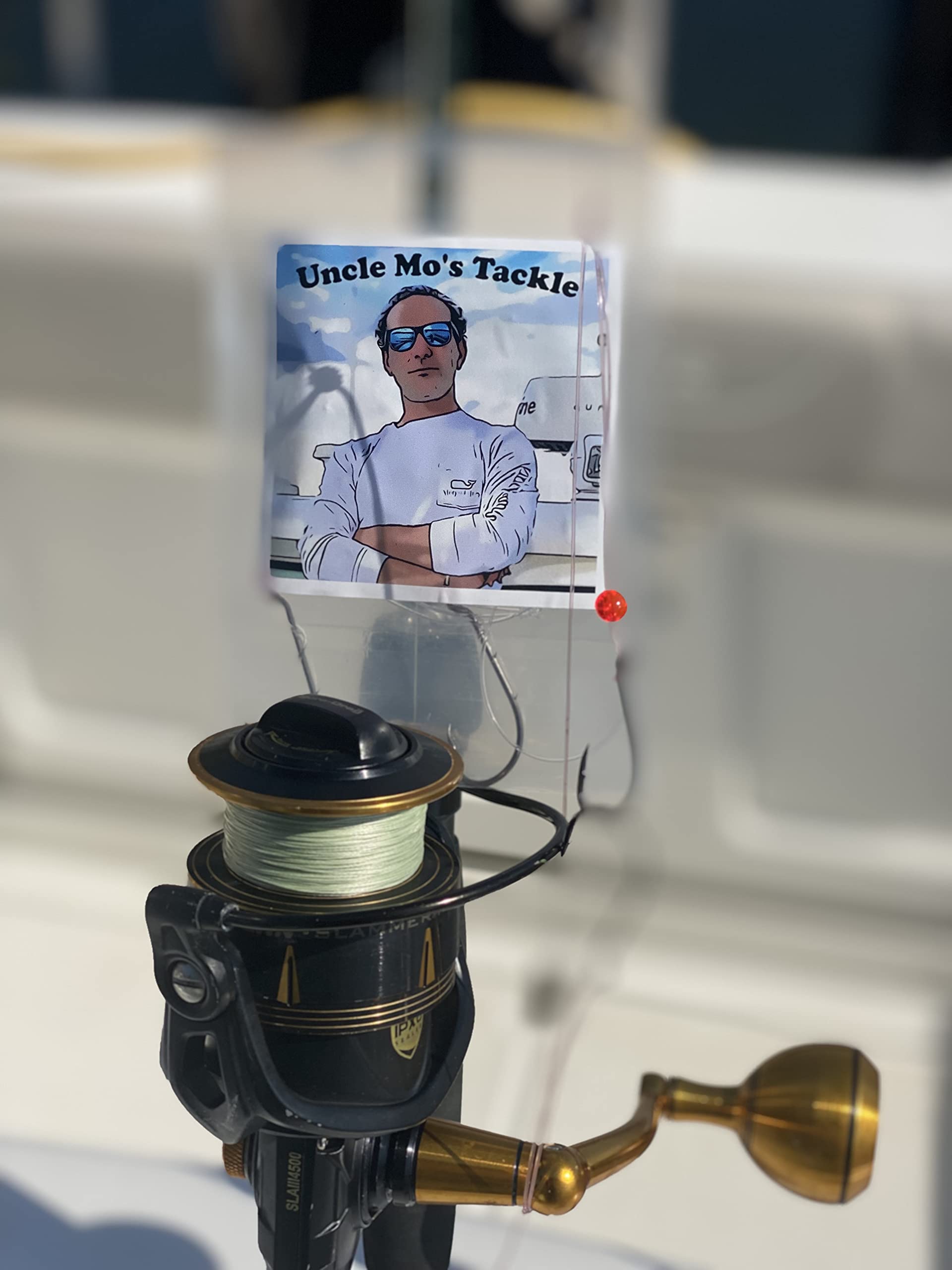 UNCLE MO'S 40lb line and heavy-duty hardware resist wear