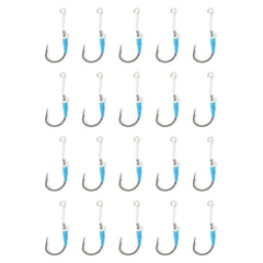 Uncle Mo's heavy-duty jigging assist hook with solid ring for reliable saltwater connections.