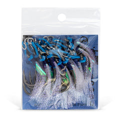 Uncle Mo's Jigging Assist Hooks with Dyneema cord endure harsh use.