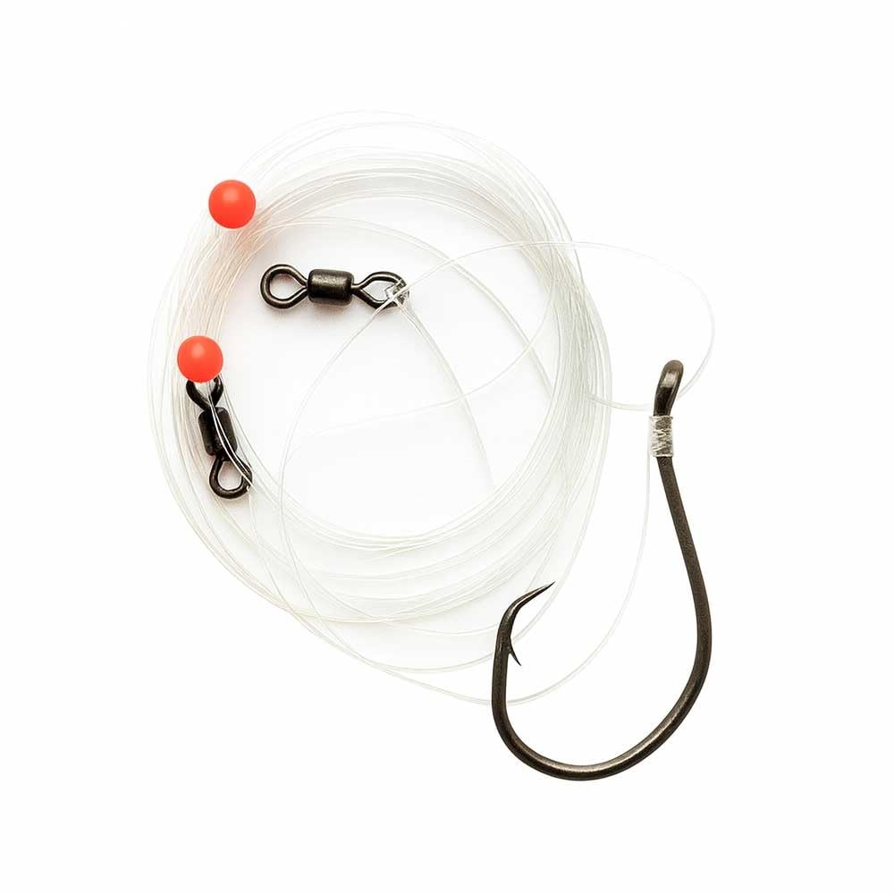 UNCLE MO'S 30lb fluorocarbon line pairing for durability