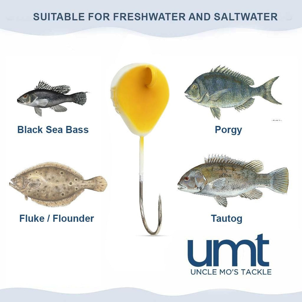 UNCLE MO'S balanced UMT design keeps bait near the bottom