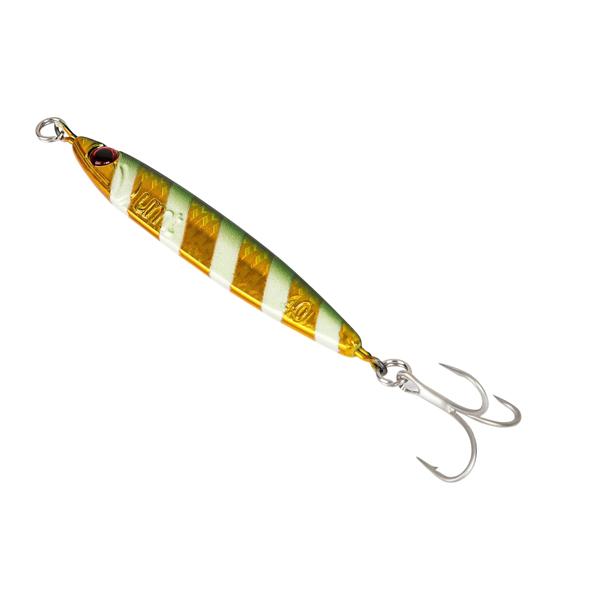Uncle Mo's heavy-duty split ring offers secure rig connections.