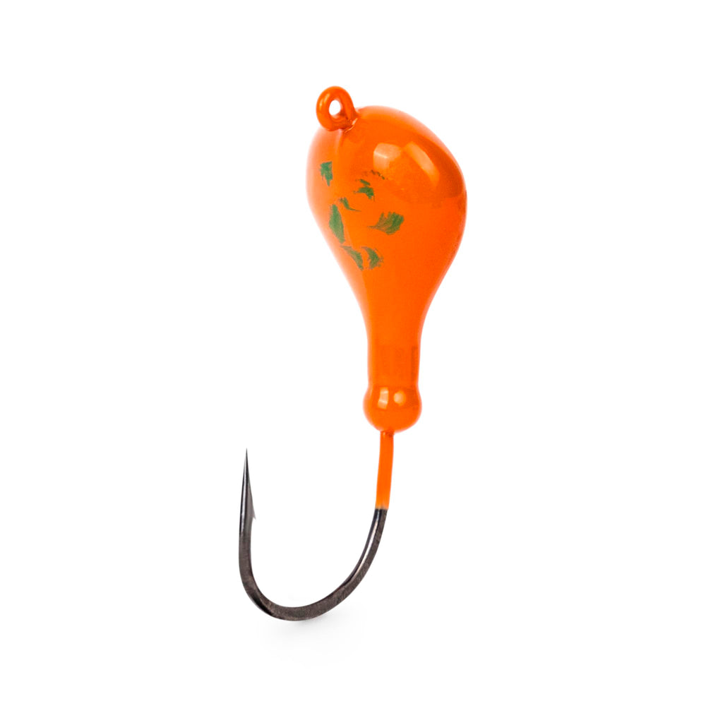 UNCLE MO'S SALTWATER TACKLE Powder-coated finish protects jig heads in rocky structure.