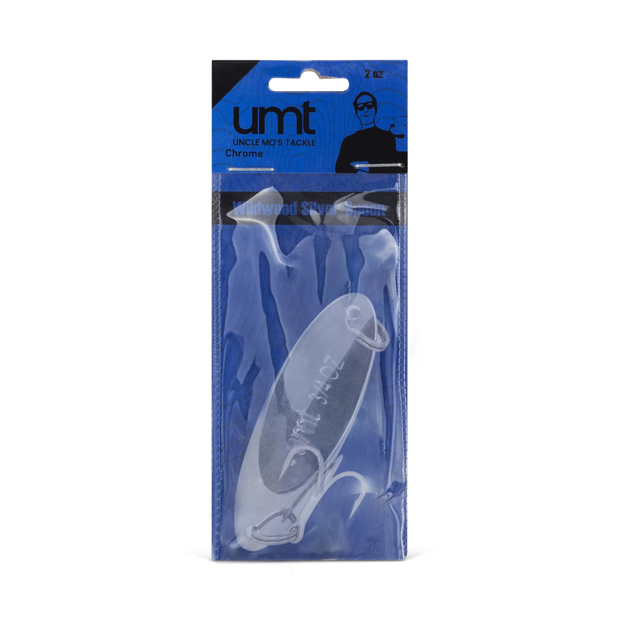 Uncle Mo's UMT three-quarter-ounce spoon size crafted for deep or shallow rigs.