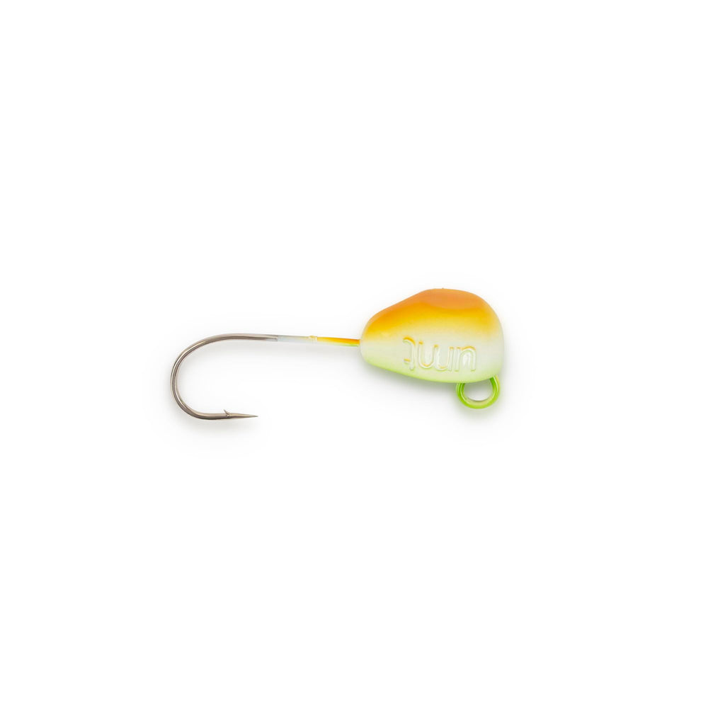 UNCLE MO'S UMT White Legger jig, 2oz, enhances visibility for trophy blackfish