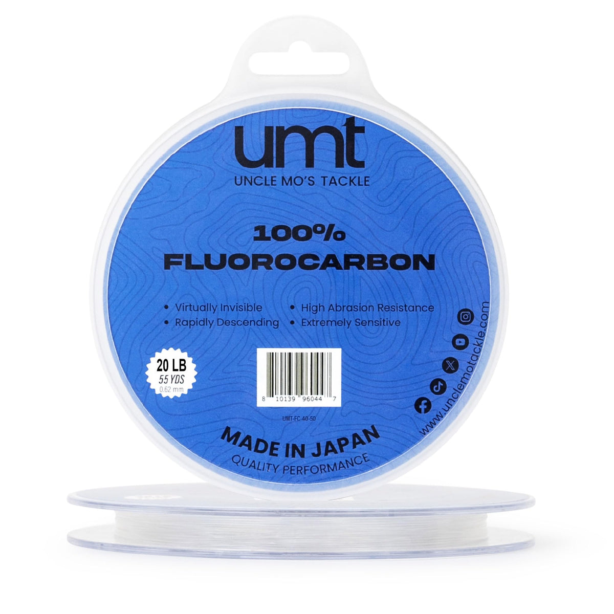 UNCLE MO'S UMT Ghost invisible-leader demonstrated for stealth presentations in clear water.