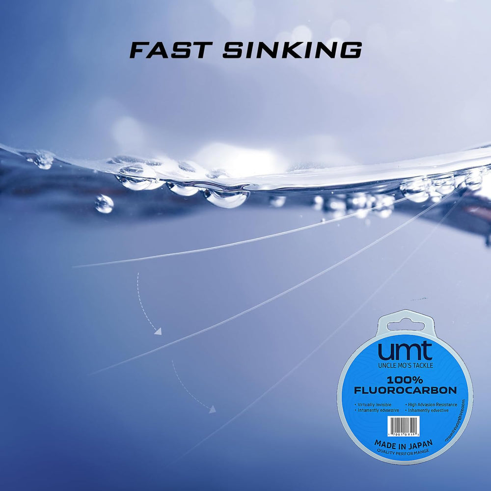 UNCLE MO'S UMT Ghost pure-japanese-fluorocarbon composition for clean, low-visibility performance.