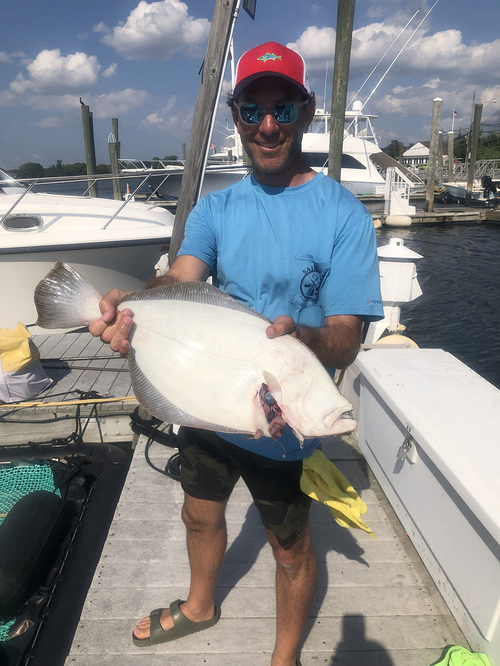 Complete Uncle Mo’s Tackle 3-Pack Fluke Rig with all components