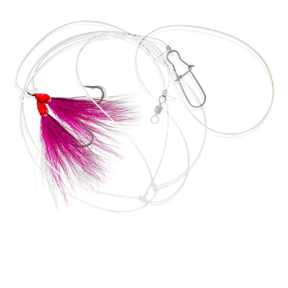 UNCLE MO'S TACKLE 40lb mono leader supports durable saltwater setups