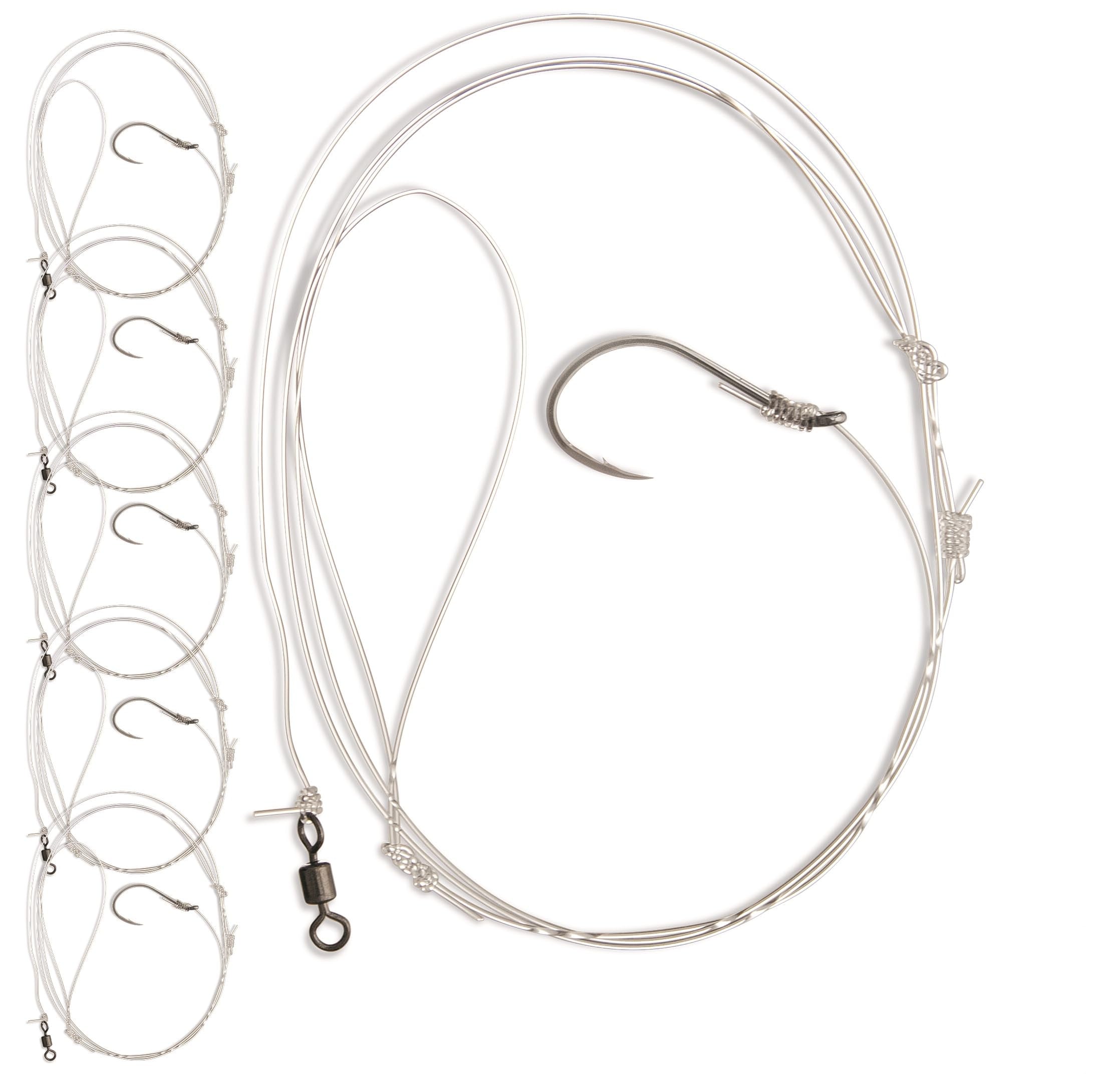 Uncle Mo’s Tackle Blackfish tautog rig with 5-pack, 1-hook, 3/0 BKK hook and 60lb line