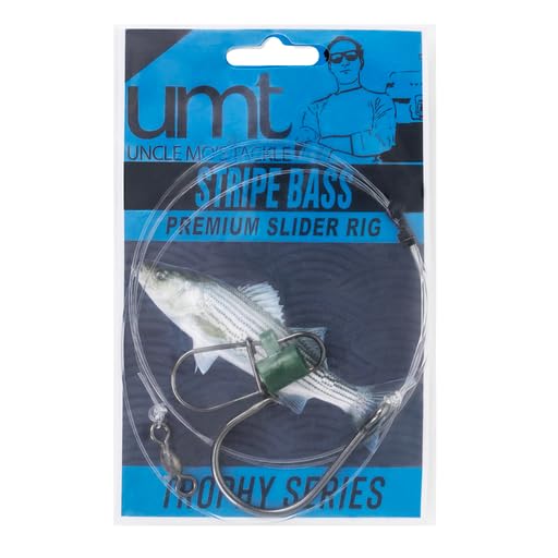 UNCLE MO'S braid-friendly sinker slide enabling subtle bite detection