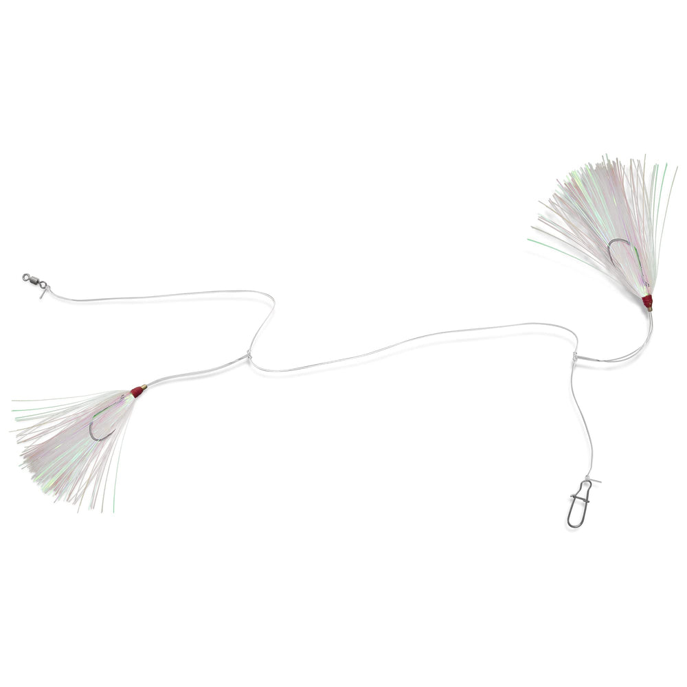 Overall Uncle Mo’s tackle fluke rig setup