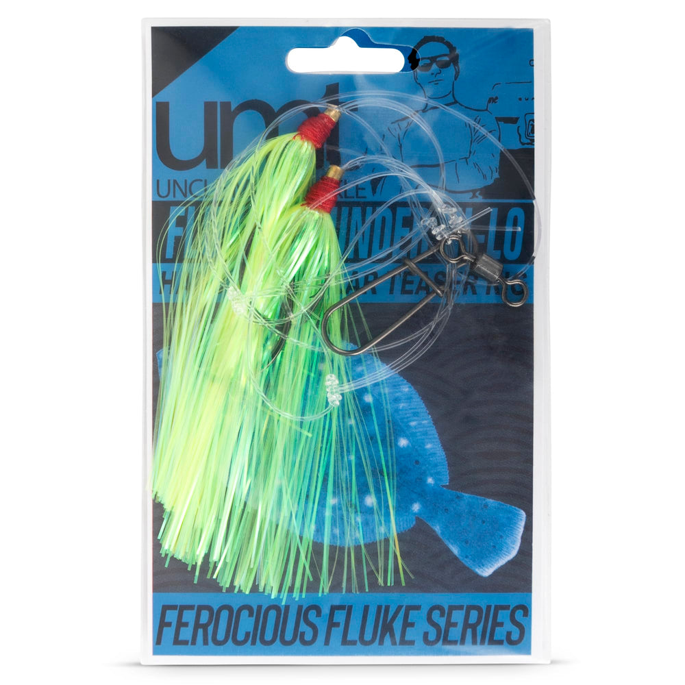 Uncle Mo's Tackle Northeast saltwater rig suitable for fluke and sea bass