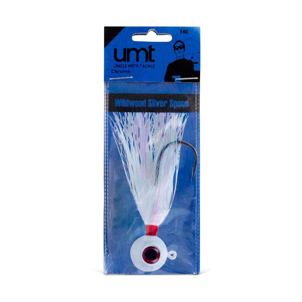 Chartreuse color option on UNCLE MO'S UMT jig attracts strikes in various waters.