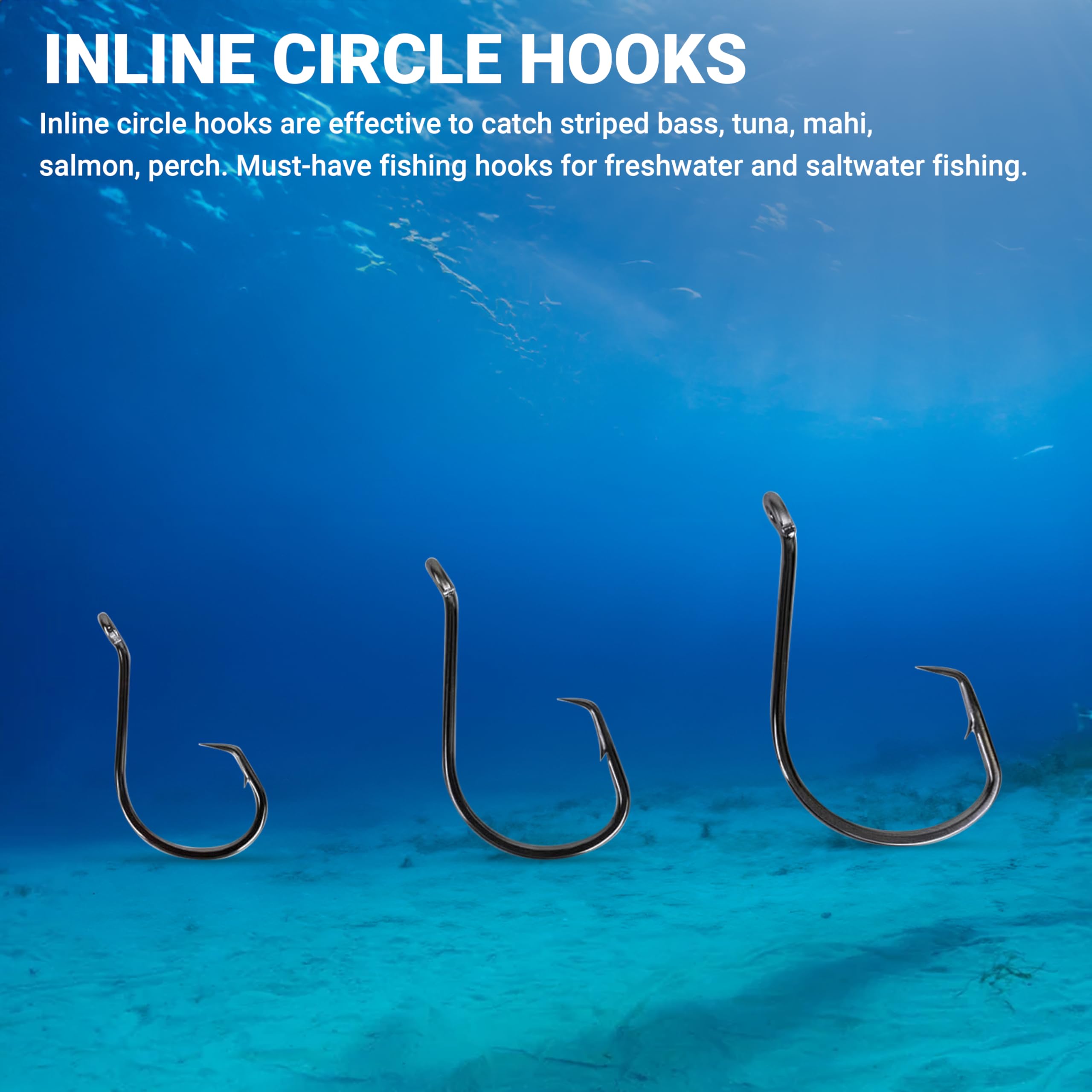 Lakes, rivers, and coastlines covered by UNCLE MO'S UMT inline circle hooks.