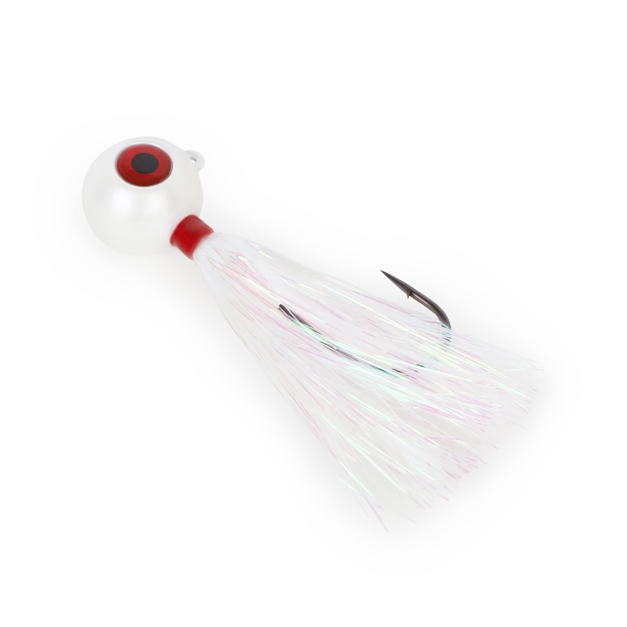 UNCLE MO'S UMT ultra-sharp 6/0 Mustad hook delivers solid hook sets.