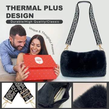 uncn Hand Warmer Pouch used as muff or heated gloves during outdoor activities.