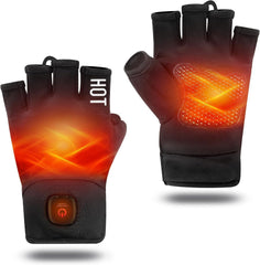 uncn heated gloves fingerless design enables precise touchscreen use in cold conditions
