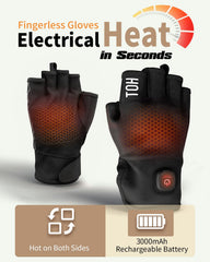 UNCN heated gloves offer high and low heat settings for customizable comfort