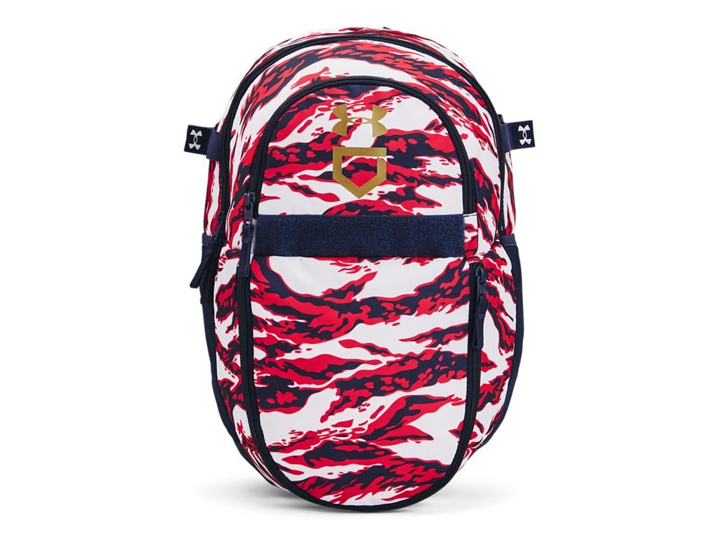 Under Armour Ace 2 T-Ball Backpack front pocket keeps valuables secure and organized.
