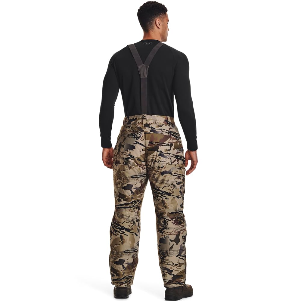 Under Armour Deep Freeze pants back view highlights secure fit and weather protection.