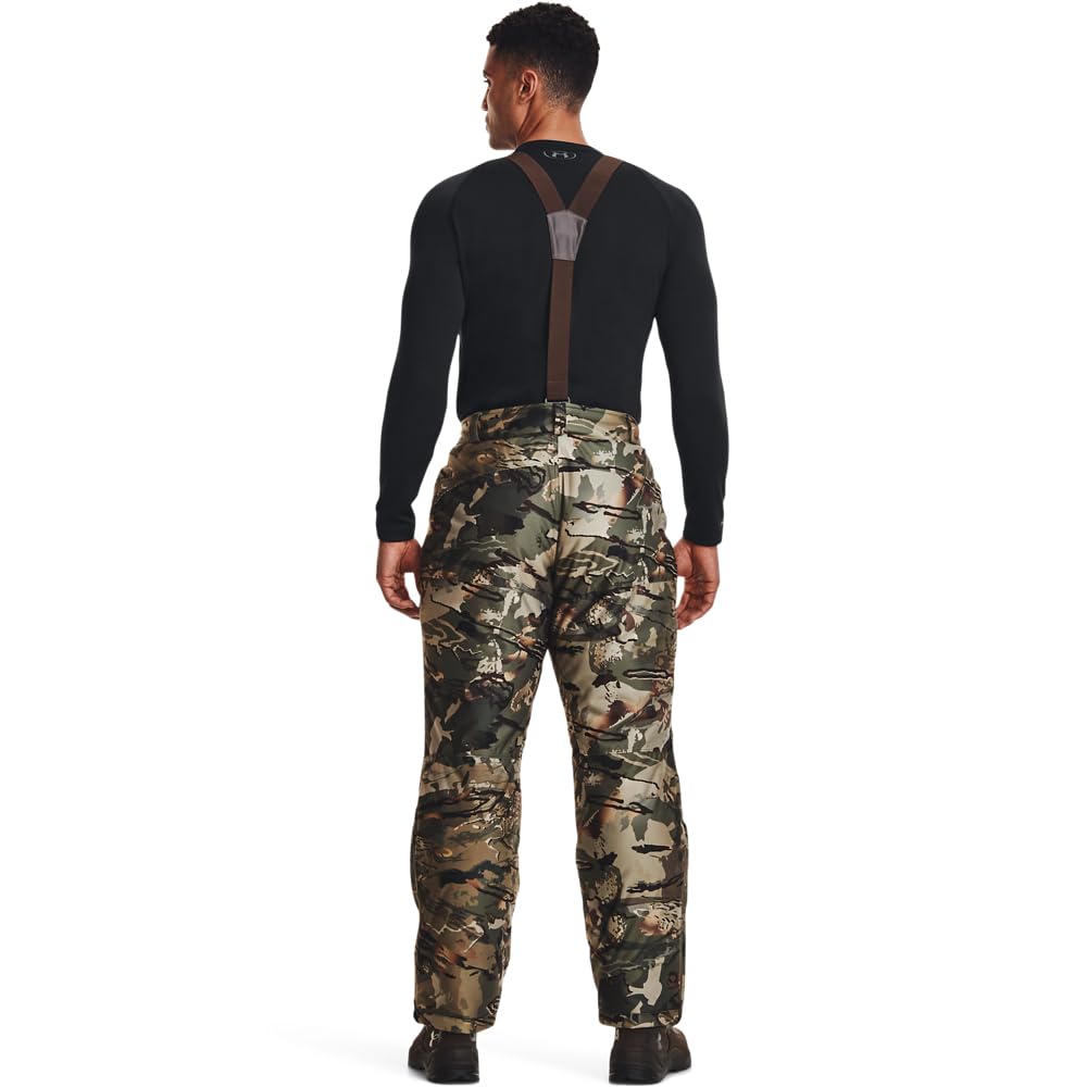 Under Armour ColdGear Infrared Deep Freeze pants forest camo side zip for quick boot access
