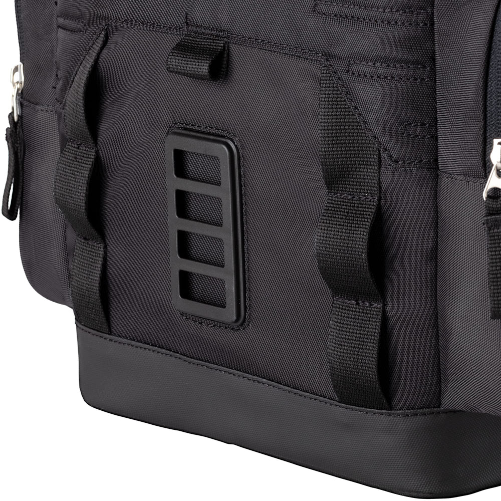 Under Armour Sideline Cooler exterior zip pockets provide extra on-the-go storage.