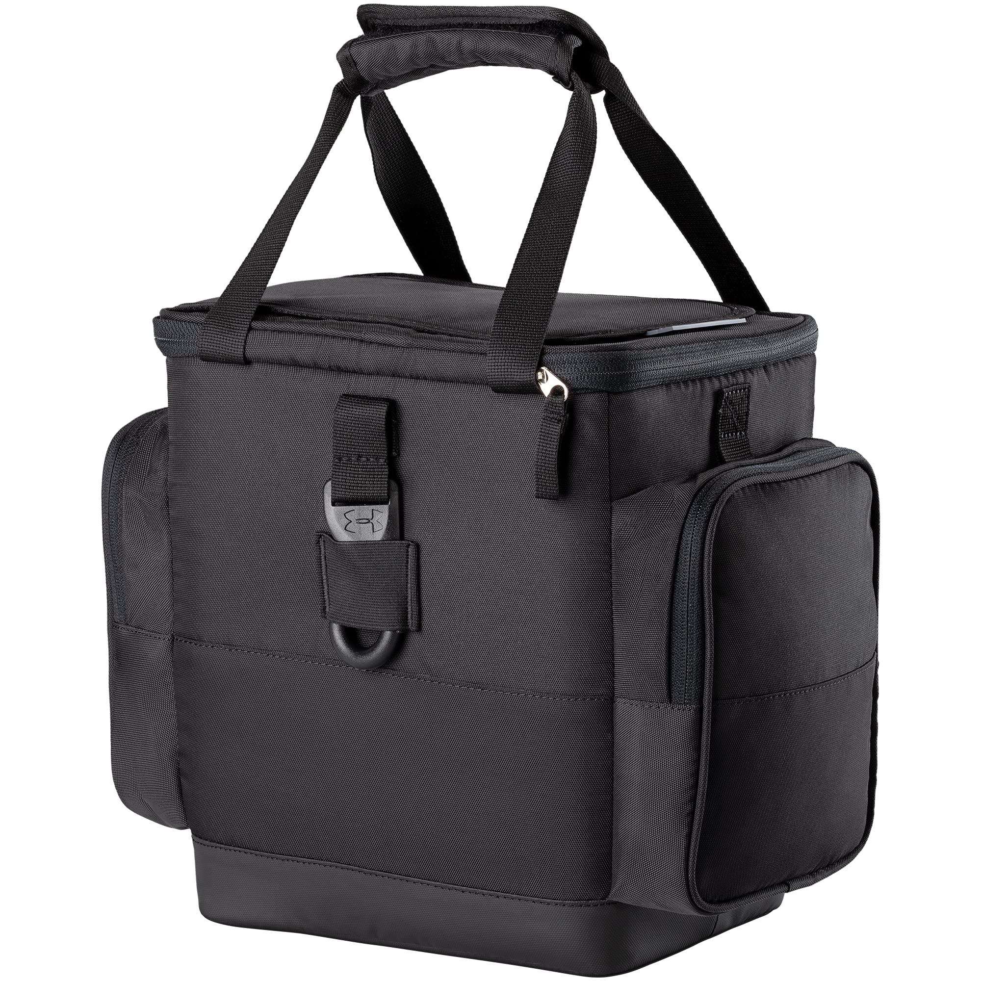 Under Armour Sideline Cooler insulated lid keeps beverages cold during long tailgates.