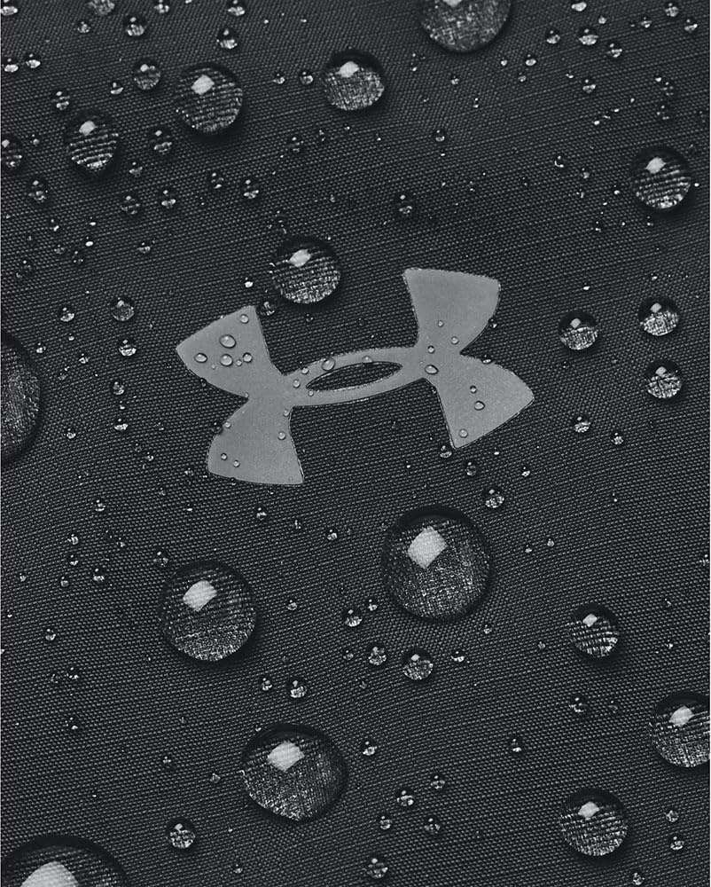 Under Armour Stormproof Cloudstrike Rain Pants show calf zips and pockets for easy on/off.