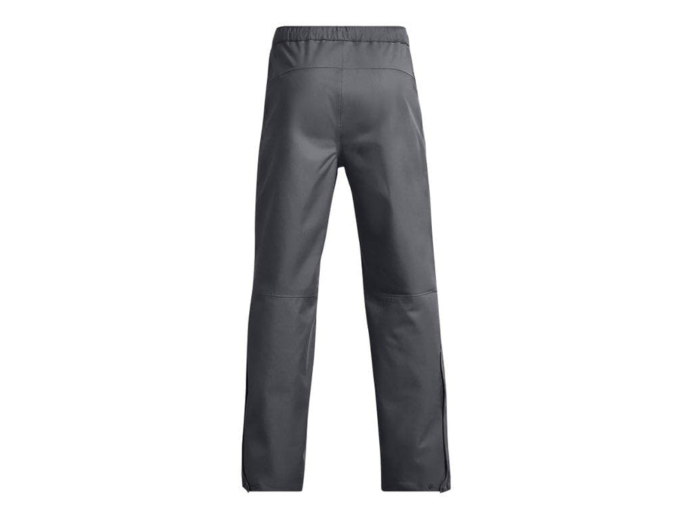 Under Armour Stormproof Lined Rain Pants waistband with drawcord for secure fit