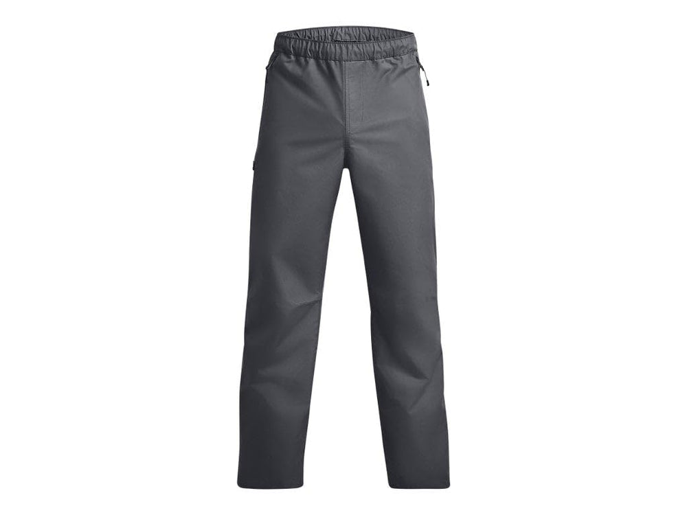 Under Armour Stormproof Lined Rain Pants leg zip detail suitable for over cleats