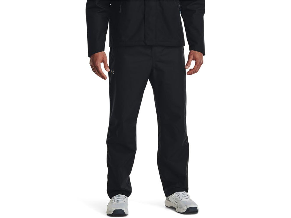 Under Armour Stormproof Waterproof Outer Fabric keeps you dry during rain training and outdoor workouts