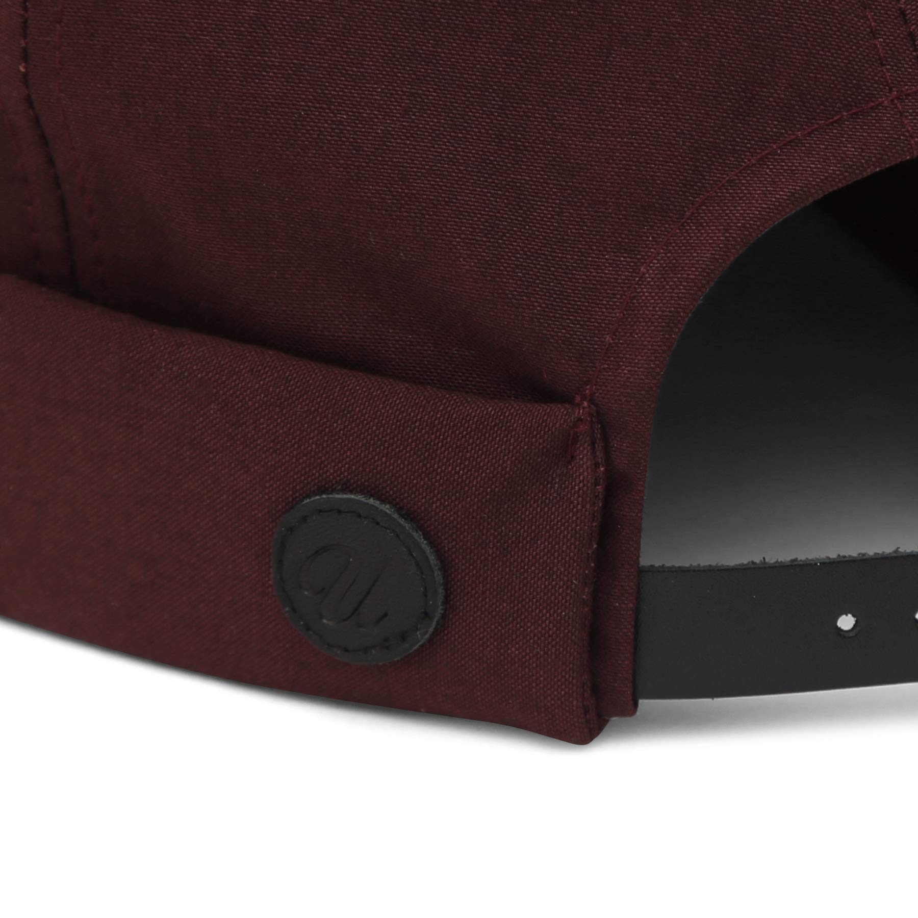 UNDERCONTROL VNTG brimless cap mustard color worn with casual tee and denim.