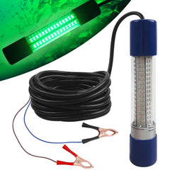 Underwater green fishing light 18W emitting 1900 lumens underwater