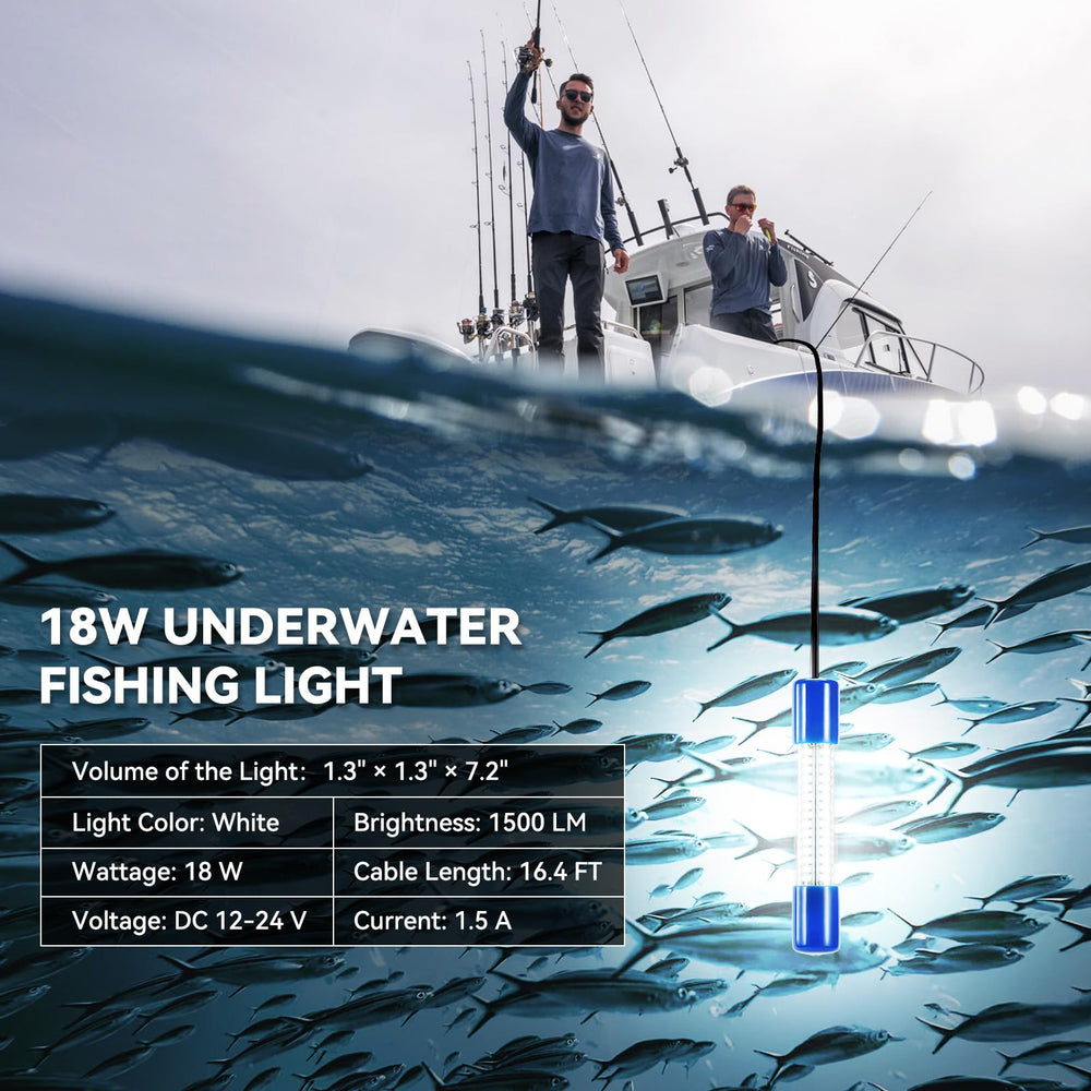 Underwater illumination from the light