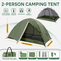 Underwood Aggregator compact-pack tent shows easy carry for hikers